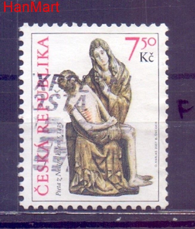 Znaczek Czechy 2007 Mi mpl506f Stemplowane