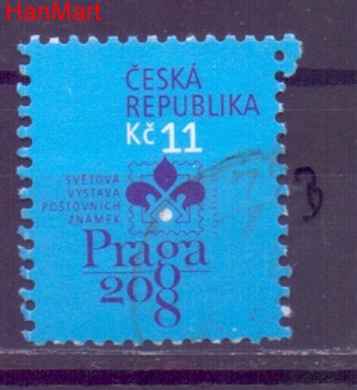 Znaczek Czechy 2007 Mi mpl511b Stemplowane