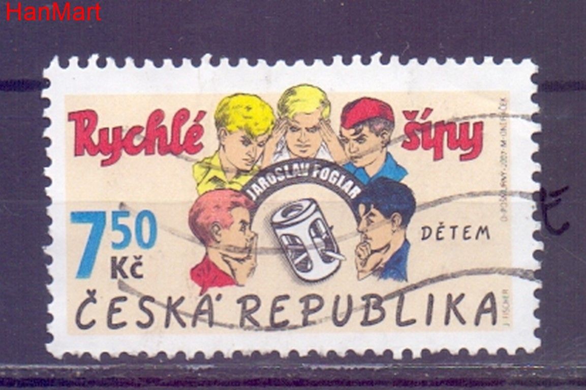Znaczek Czechy 2007 Mi mpl517e Stemplowane