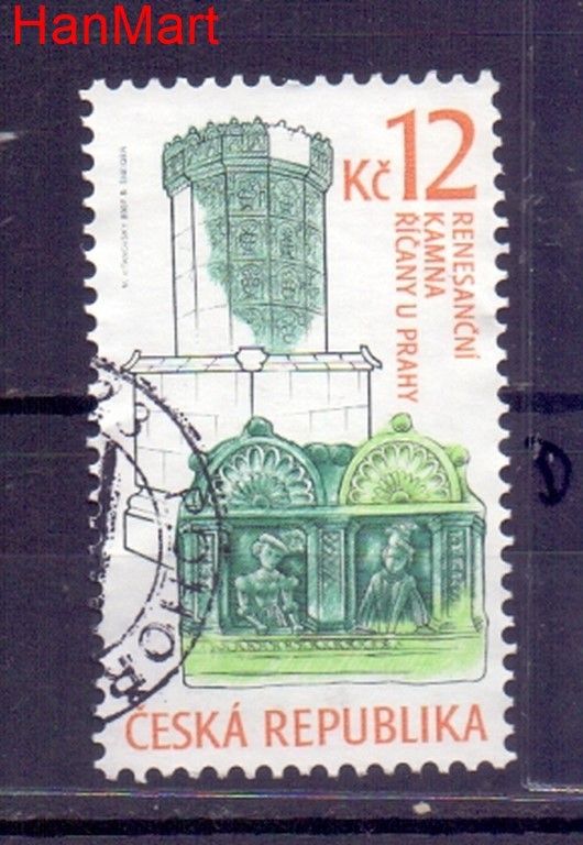Znaczek Czechy 2007 Mi mpl521d Stemplowane