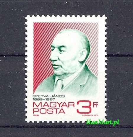 Znaczek Węgry 1989 Mi 4013 Czyste **