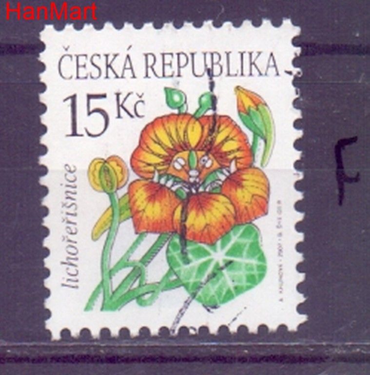 Znaczek Czechy 2007 Mi mpl522f Stemplowane