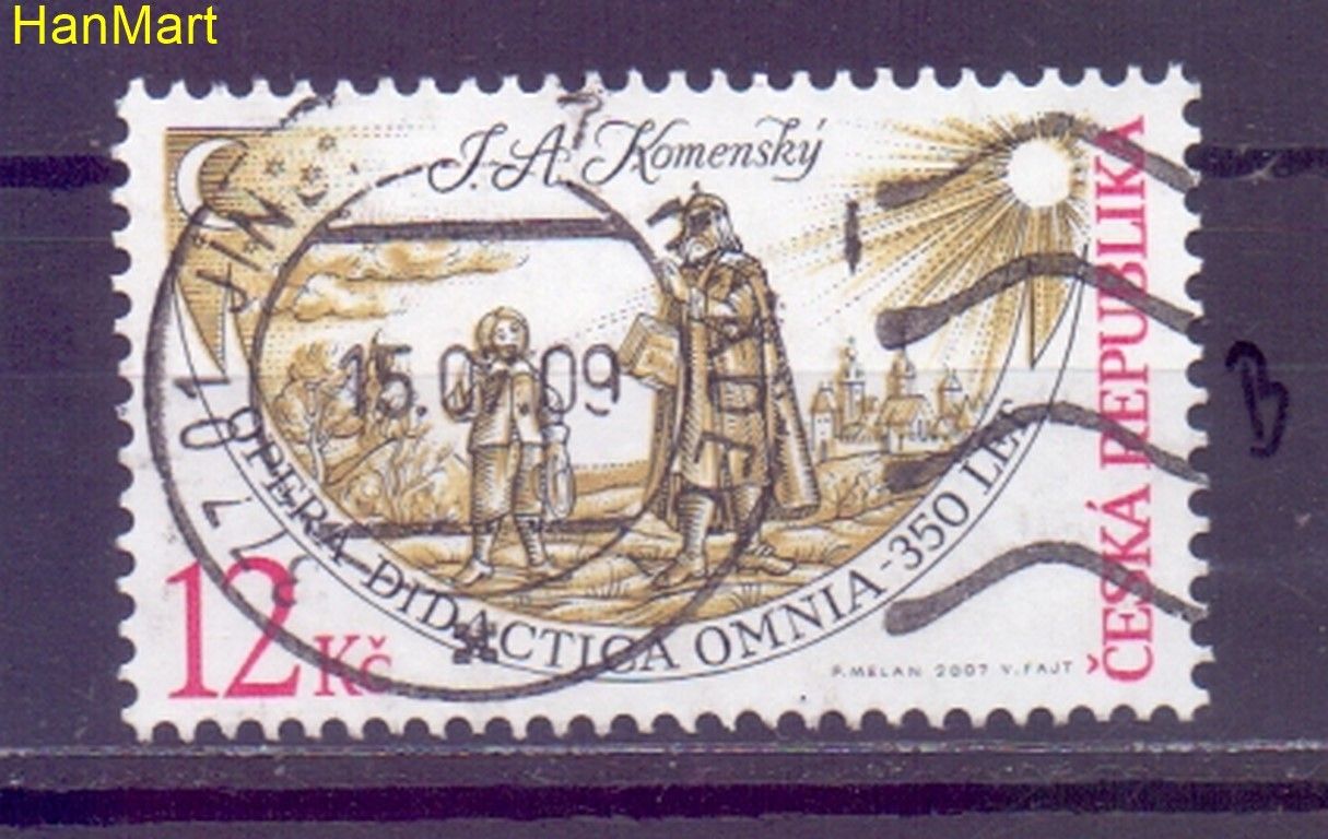 Znaczek Czechy 2007 Mi mpl523b Stemplowane