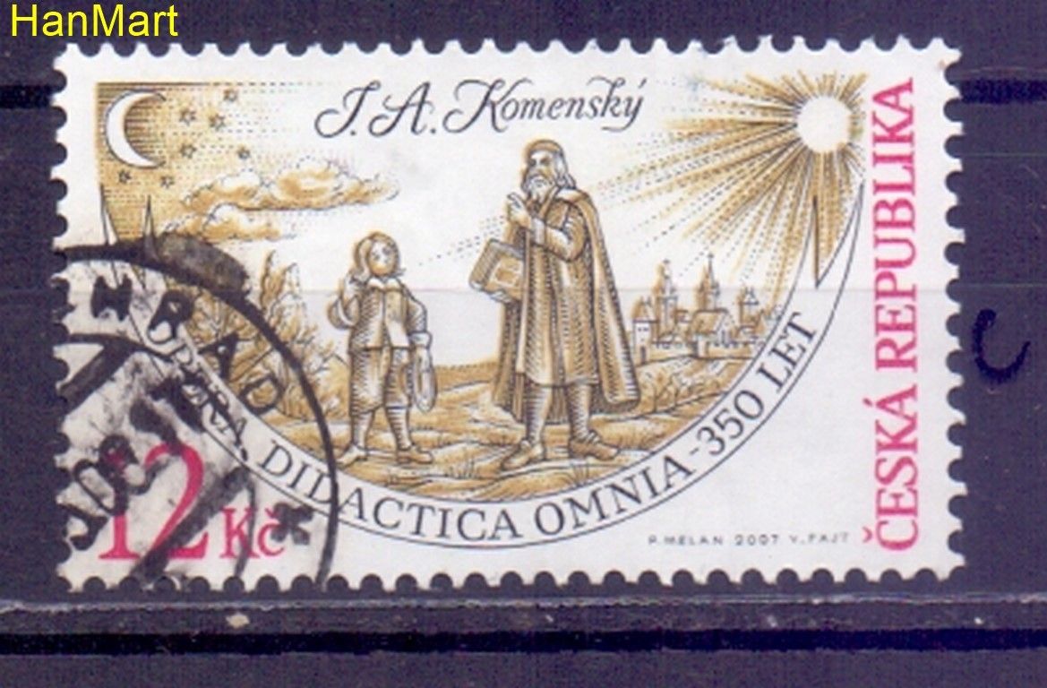 Znaczek Czechy 2007 Mi mpl523c Stemplowane