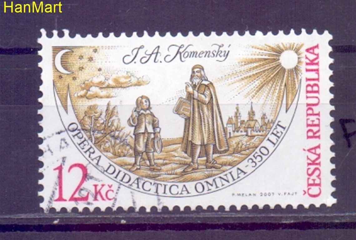 Znaczek Czechy 2007 Mi mpl523f Stemplowane