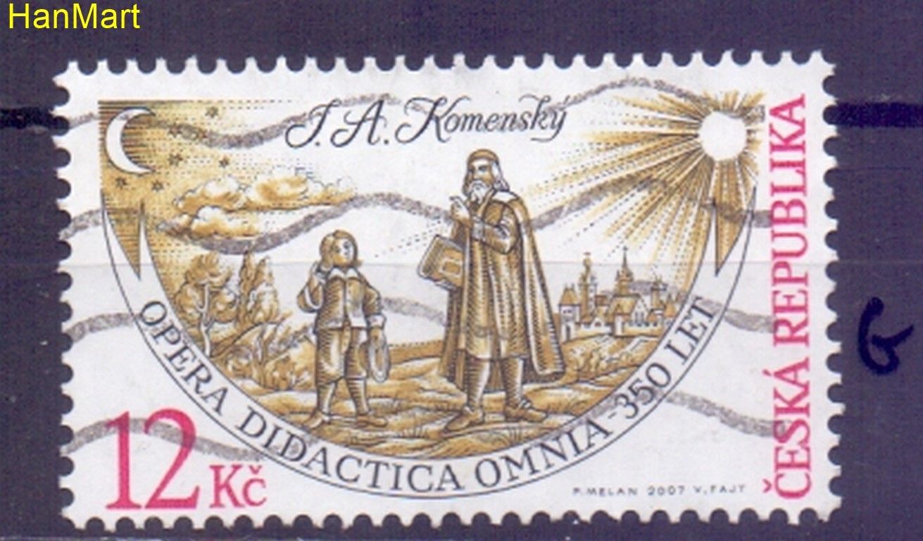 Znaczek Czechy 2007 Mi mpl523g Stemplowane