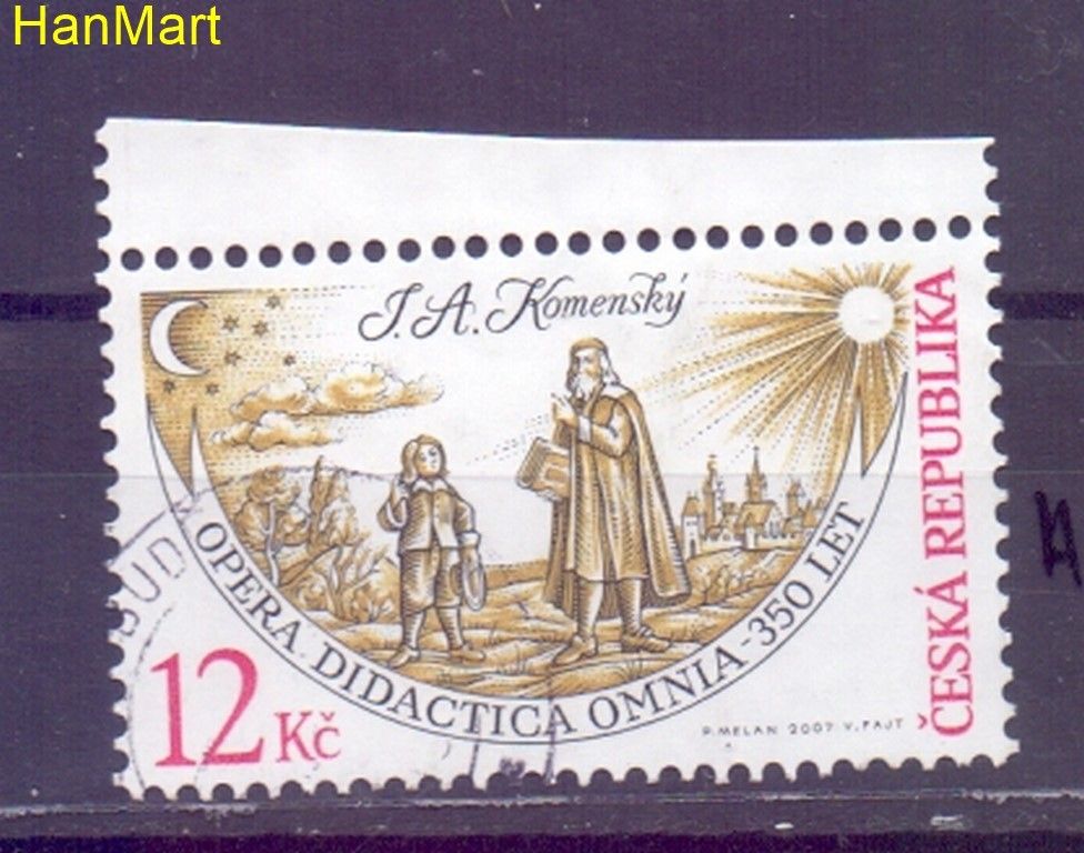 Znaczek Czechy 2007 Mi mpl523h Stemplowane