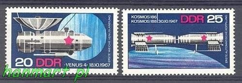 Znaczek NRD / DDR 1968 Mi 1341-1342 Czyste **