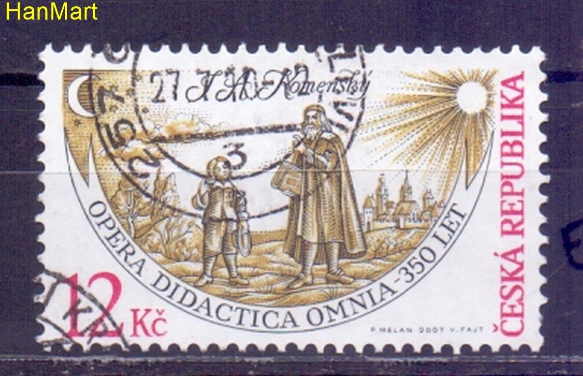 Znaczek Czechy 2007 Mi mpl524e Stemplowane