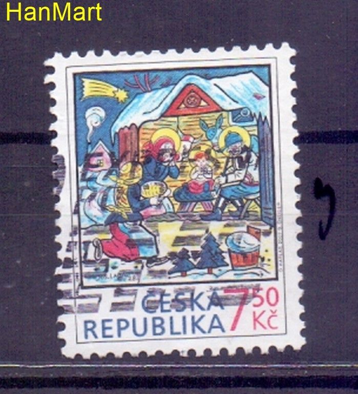 Znaczek Czechy 2007 Mi mpl535j Stemplowane