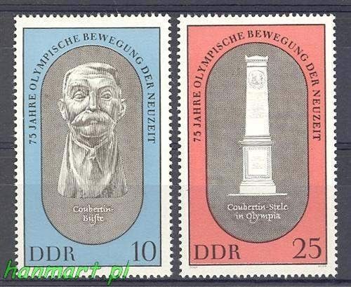 Znaczek NRD / DDR 1969 Mi 1489-1490 Czyste **