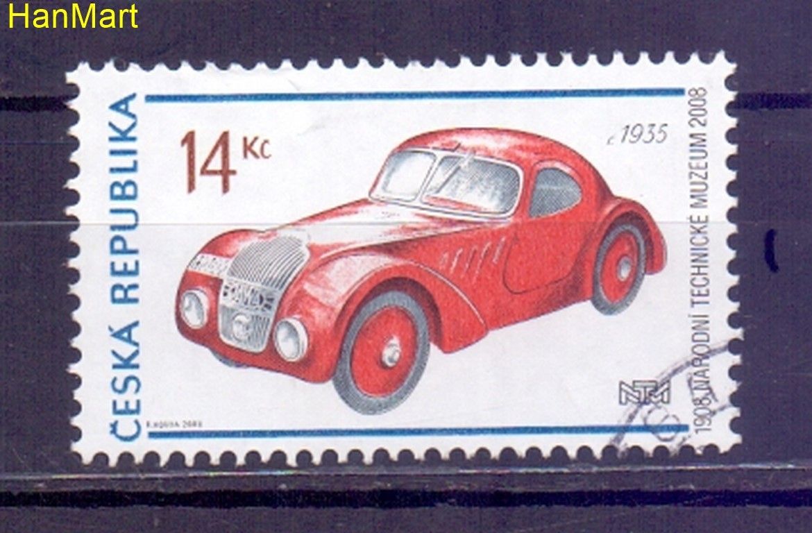 Znaczek Czechy 2008 Mi mpl556i Stemplowane