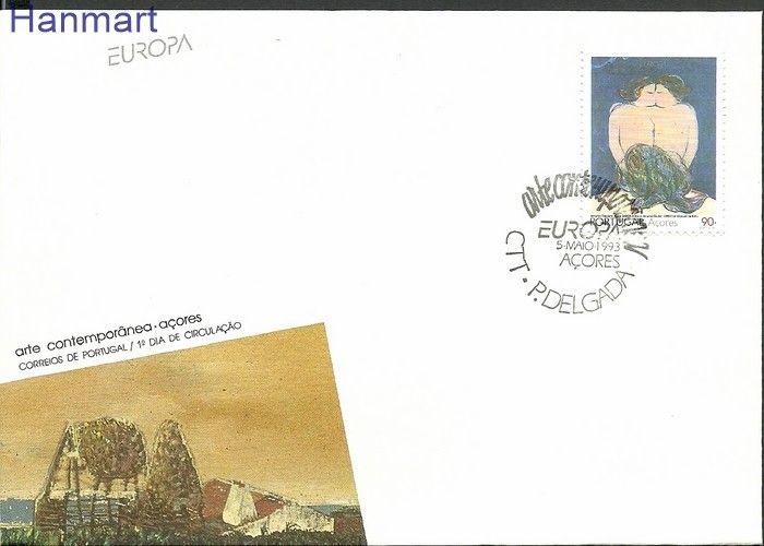 Znaczek Azory 1993 Mi 434 FDC