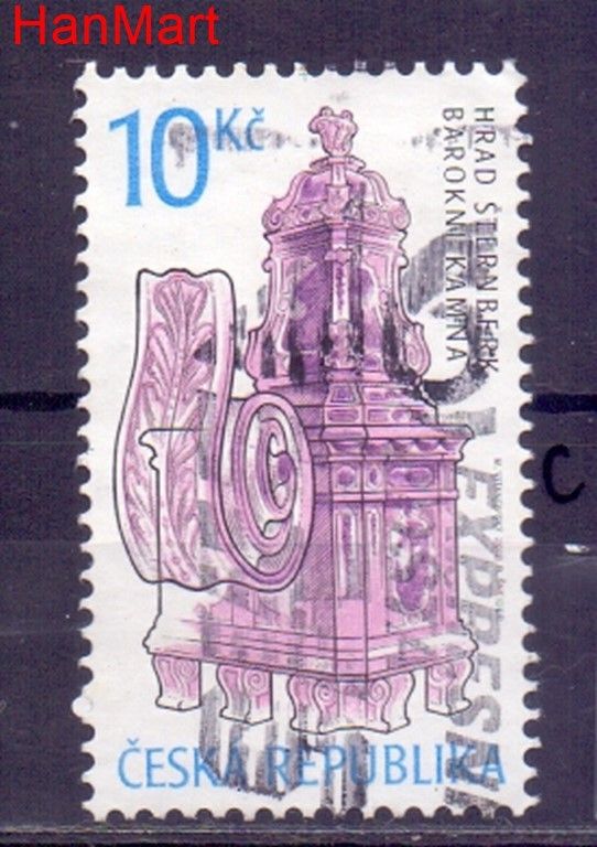 Znaczek Czechy 2008 Mi mpl575c Stemplowane
