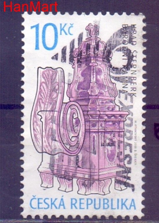 Znaczek Czechy 2008 Mi mpl575e Stemplowane