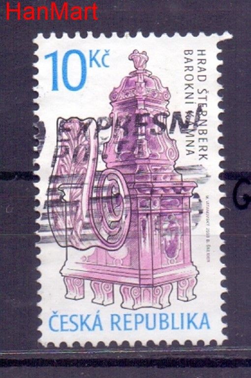 Znaczek Czechy 2008 Mi mpl575g Stemplowane