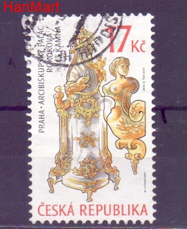 Znaczek Czechy 2008 Mi mpl576i Stemplowane