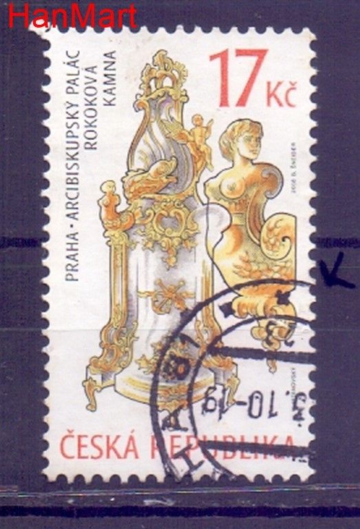 Znaczek Czechy 2008 Mi mpl576k Stemplowane