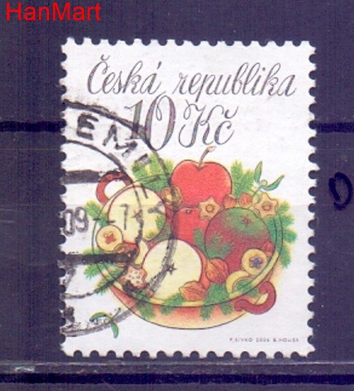 Znaczek Czechy 2008 Mi mpl580d Stemplowane