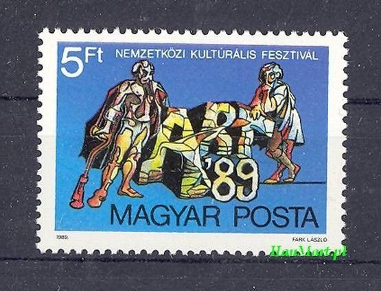 Znaczek Węgry 1989 Mi 4018 Czyste **