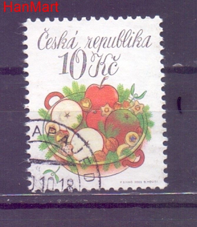 Znaczek Czechy 2008 Mi mpl580i Stemplowane
