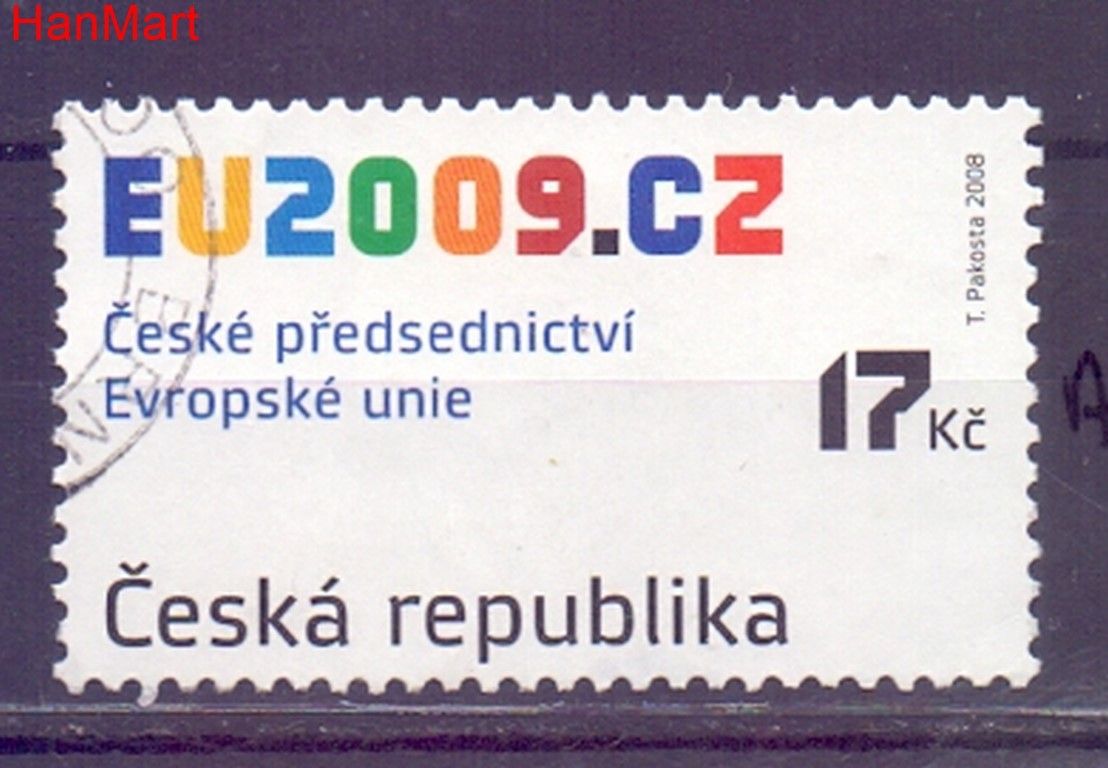 Znaczek Czechy 2008 Mi mpl583a Stemplowane