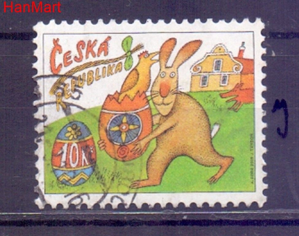Znaczek Czechy 2009 Mi mpl589j Stemplowane