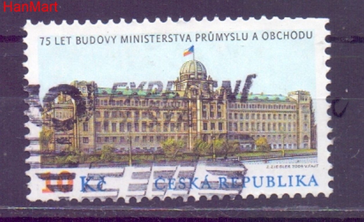 Znaczek Czechy 2009 Mi mpl593c Stemplowane