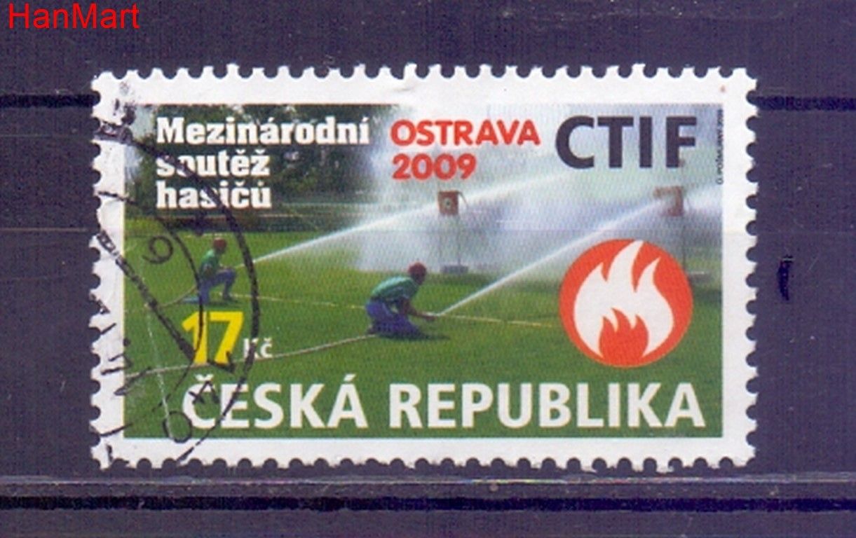 Znaczek Czechy 2009 Mi mpl601i Stemplowane