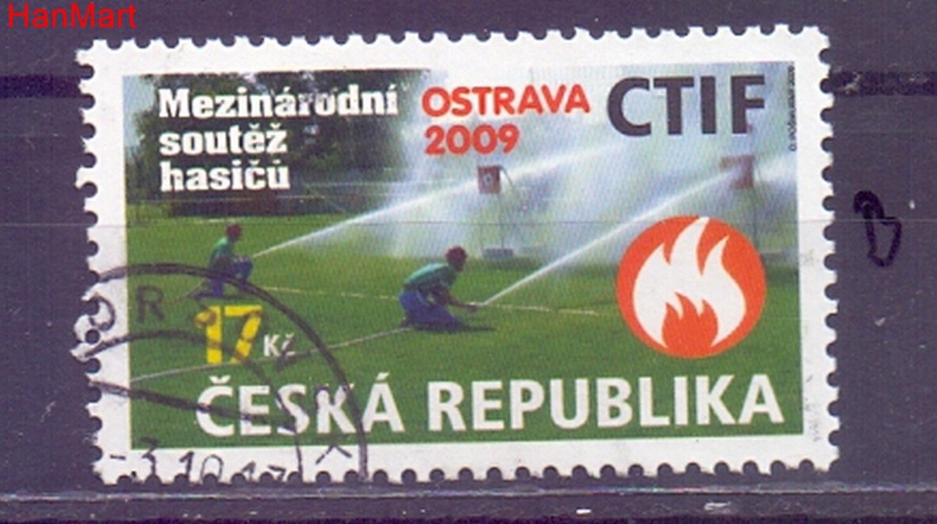 Znaczek Czechy 2009 Mi mpl601b Stemplowane