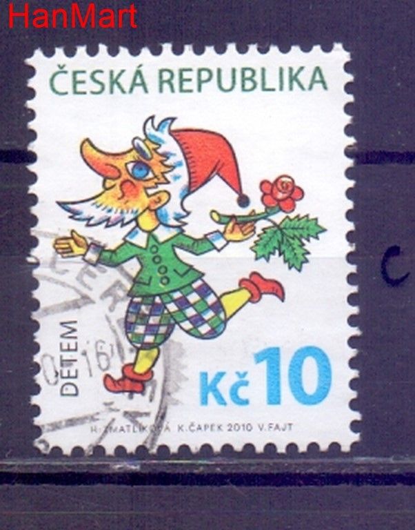 Znaczek Czechy 2010 Mi mpl632c Stemplowane