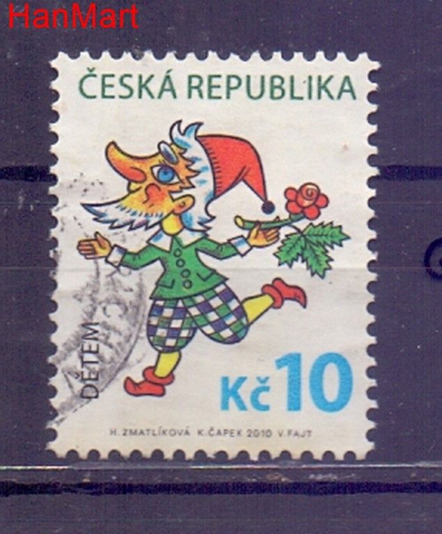 Znaczek Czechy 2010 Mi mpl632g Stemplowane