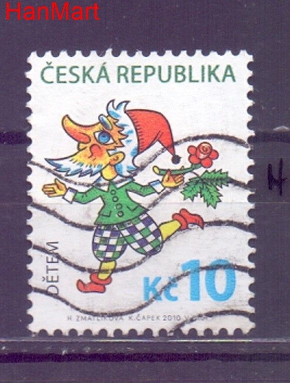 Znaczek Czechy 2010 Mi mpl632h Stemplowane