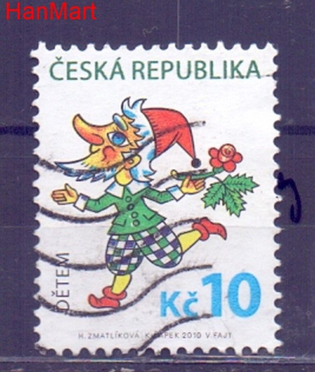 Znaczek Czechy 2010 Mi mpl632j Stemplowane