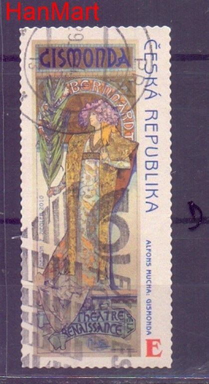 Znaczek Czechy 2010 Mi mpl633d Stemplowane