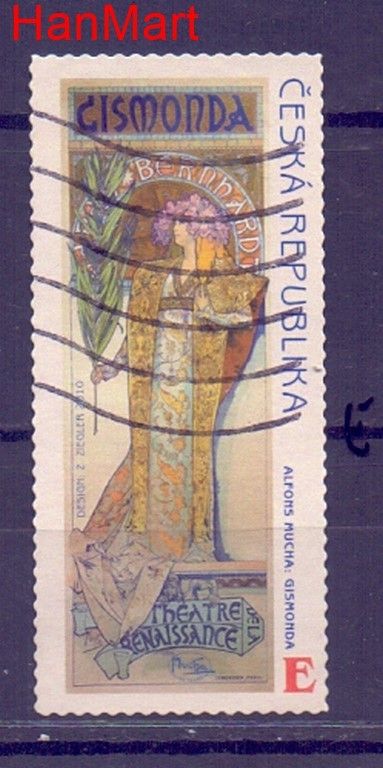 Znaczek Czechy 2010 Mi mpl633e Stemplowane