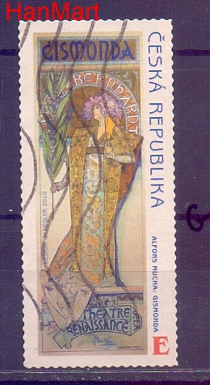 Znaczek Czechy 2010 Mi mpl633g Stemplowane