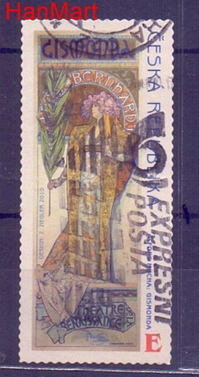 Znaczek Czechy 2010 Mi mpl633i Stemplowane