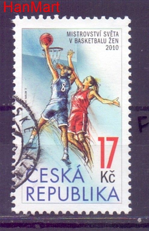 Znaczek Czechy 2010 Mi mpl648f Stemplowane