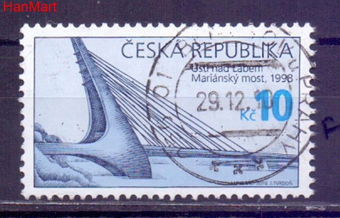 Znaczek Czechy 2010 Mi mpl655f Stemplowane