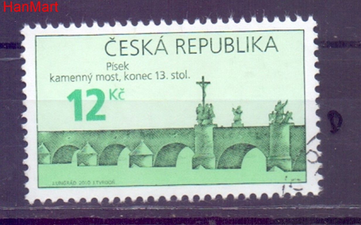 Znaczek Czechy 2010 Mi mpl656d Stemplowane