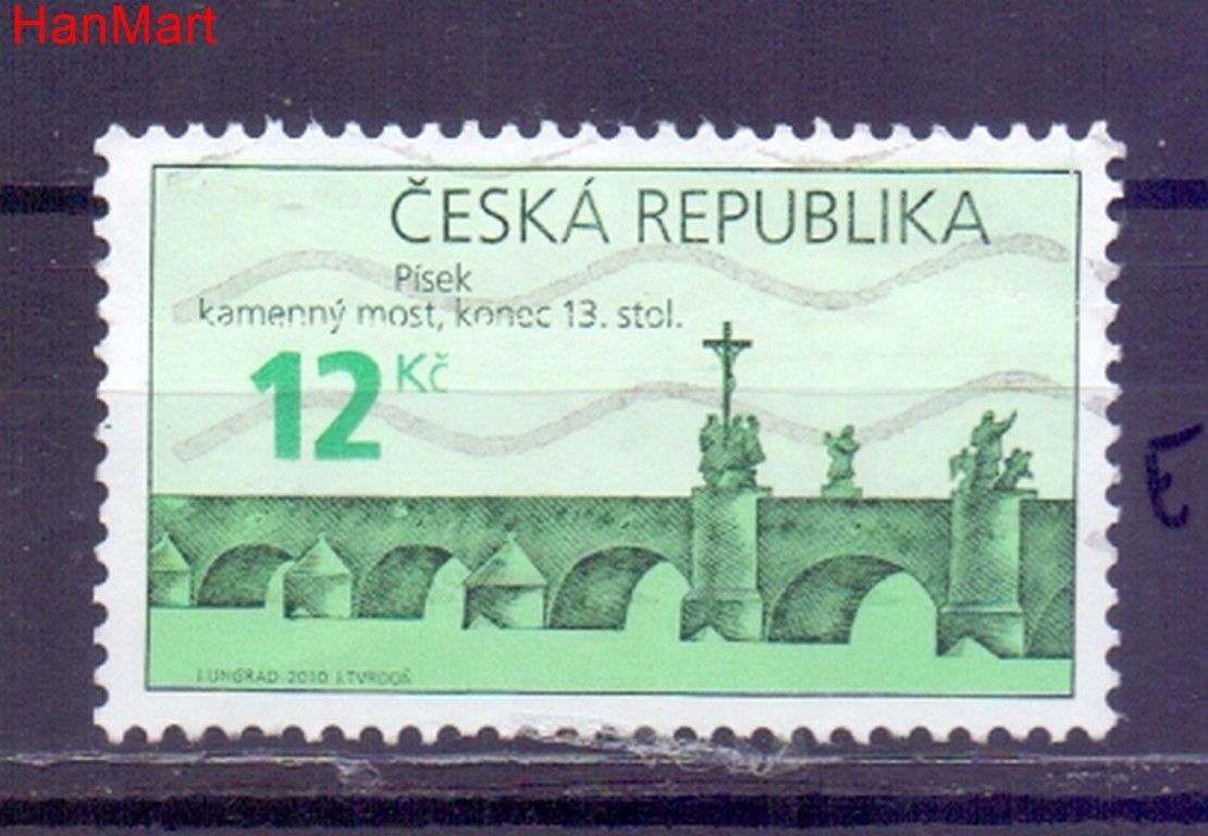 Znaczek Czechy 2010 Mi mpl656e Stemplowane