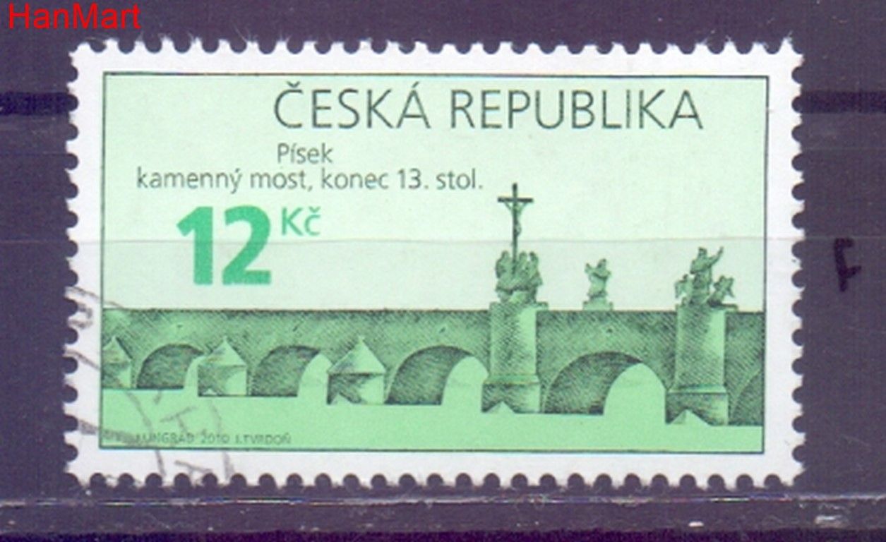 Znaczek Czechy 2010 Mi mpl656f Stemplowane