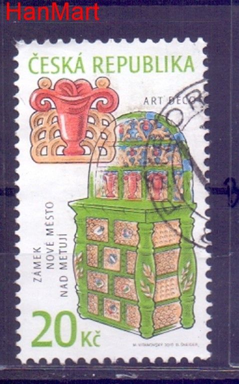 Znaczek Czechy 2010 Mi mpl658b Stemplowane