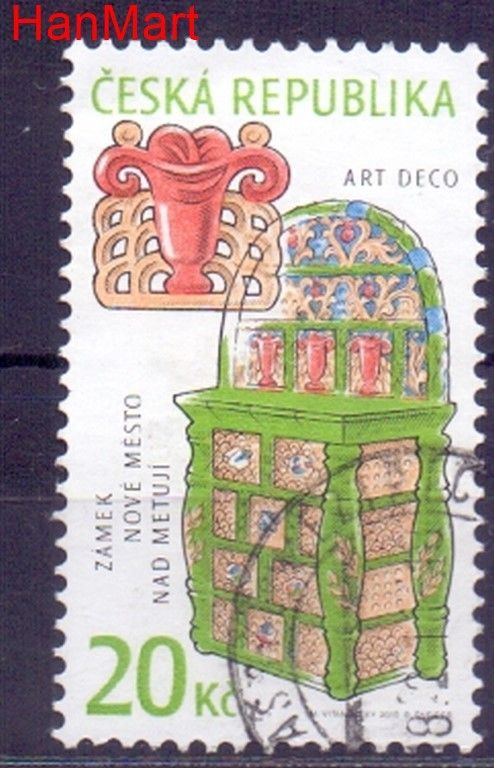 Znaczek Czechy 2010 Mi mpl658e Stemplowane