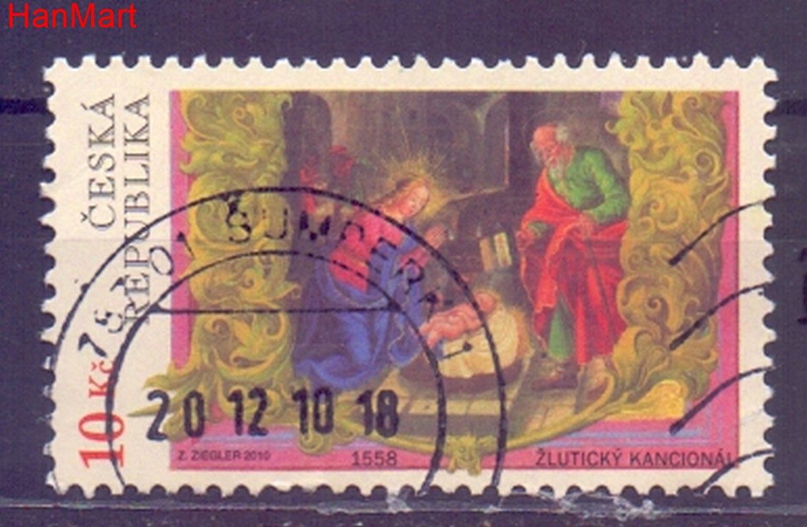 Znaczek Czechy 2010 Mi mpl663b Stemplowane