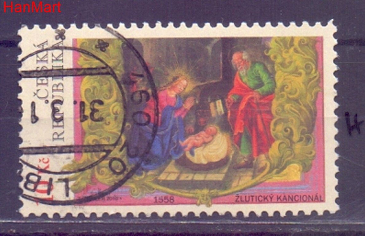 Znaczek Czechy 2010 Mi mpl663h Stemplowane