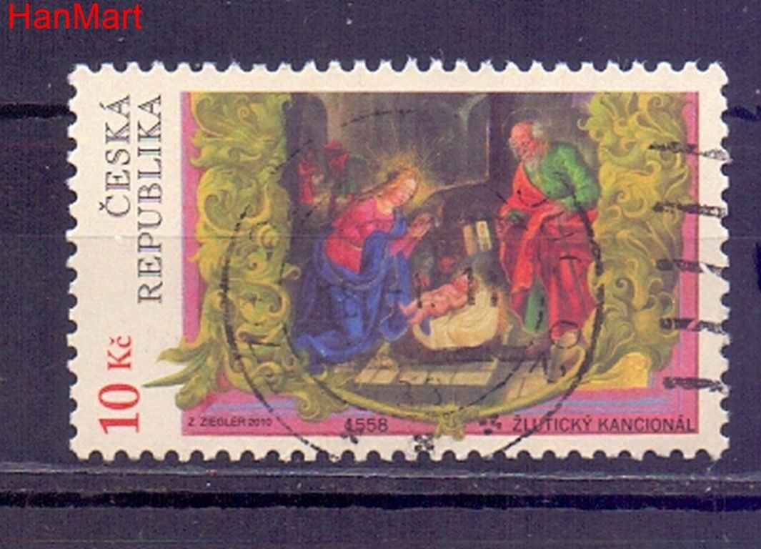 Znaczek Czechy 2010 Mi mpl663i Stemplowane