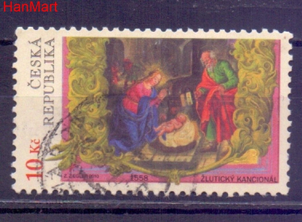 Znaczek Czechy 2010 Mi mpl663k Stemplowane