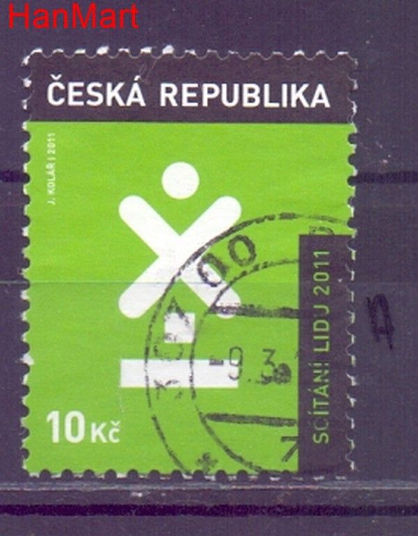 Znaczek Czechy 2011 Mi mpl664a Stemplowane